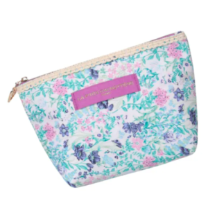 Pochette à frange liberty - Jardin d'eau