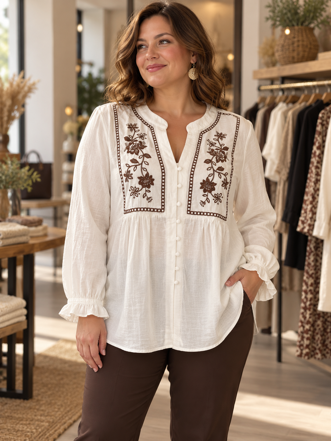 Chemise Brodée GT – Image 1